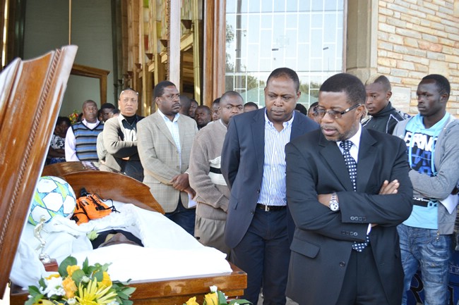 Zambia : Yoram Mwila's funeral in Pictures