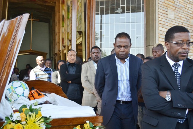 Zambia : Yoram Mwila's Funeral In Pictures