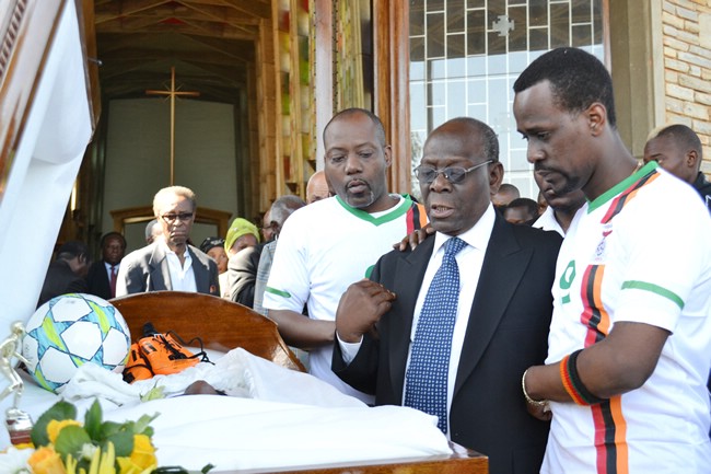 Zambia : Yoram Mwila's Funeral In Pictures