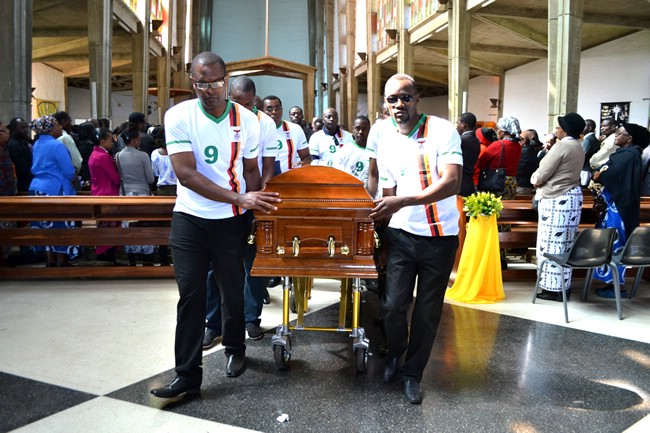 Zambia : Yoram Mwila's funeral in Pictures