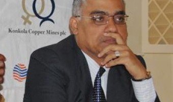 onkola Copper Mine (KCM) Chief Executive officer Kishore Kumar