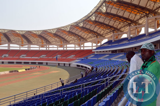 Zambia : Zambia's First Game at Heroes Stadium in Pictures