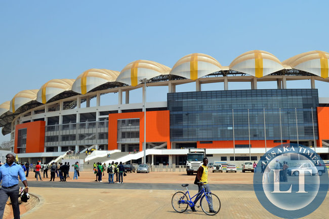 Zambia : Zambia's First Game at Heroes Stadium in Pictures