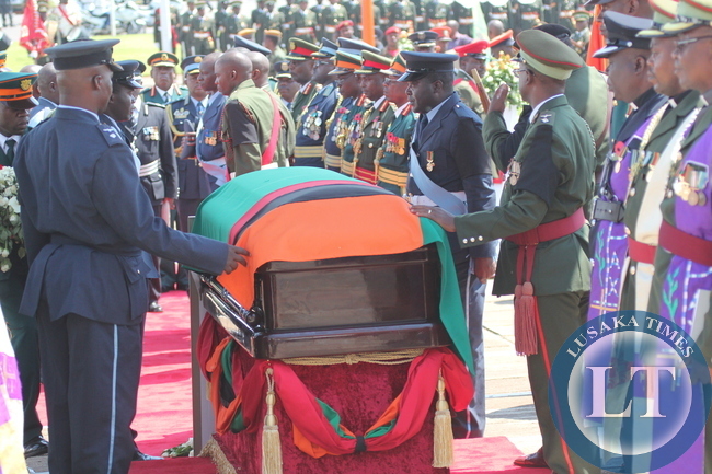 Zambia : Burial Program for the Late President Michael Sata