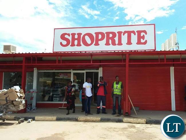 Zambia Shoprite Mansa Stores Reopens