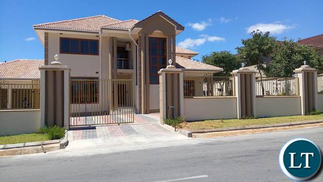 Zambia : Lusaka architect unveils Joseph Imakando's new house