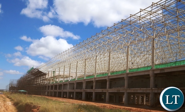 Zambia : Construction Progress at the Kenneth Kaunda ...