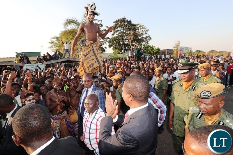 Zambia : President Edgar Lungu Castigates Those Attacking Him For ...